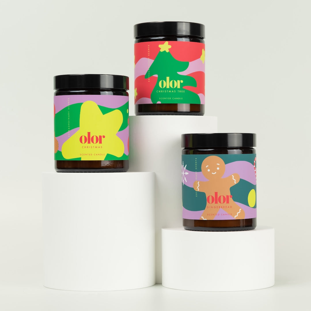 Festive Trio Candle Collection Gift Set