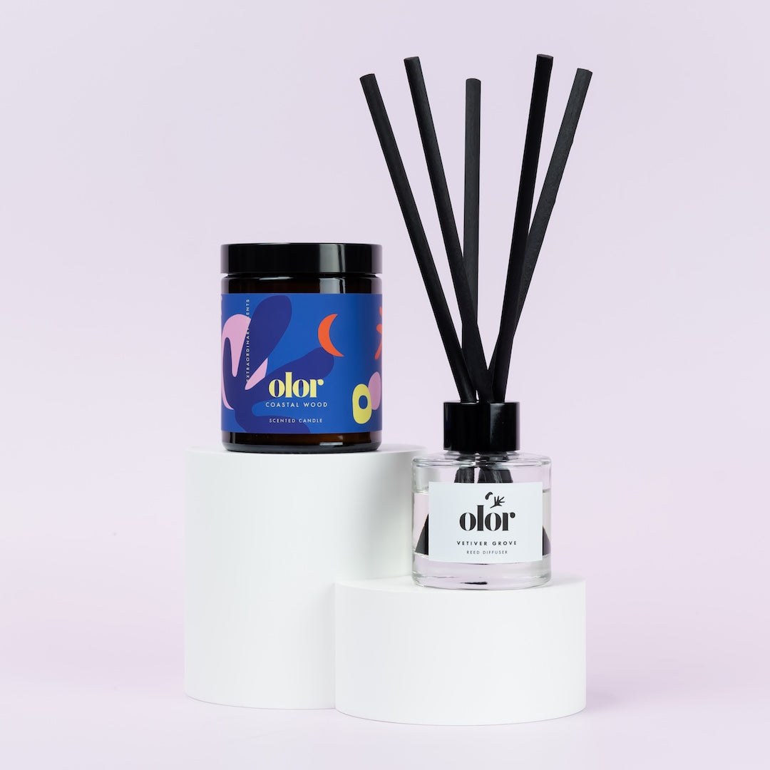 Revive & Renew Collection Diffuser & Candle Gift Set