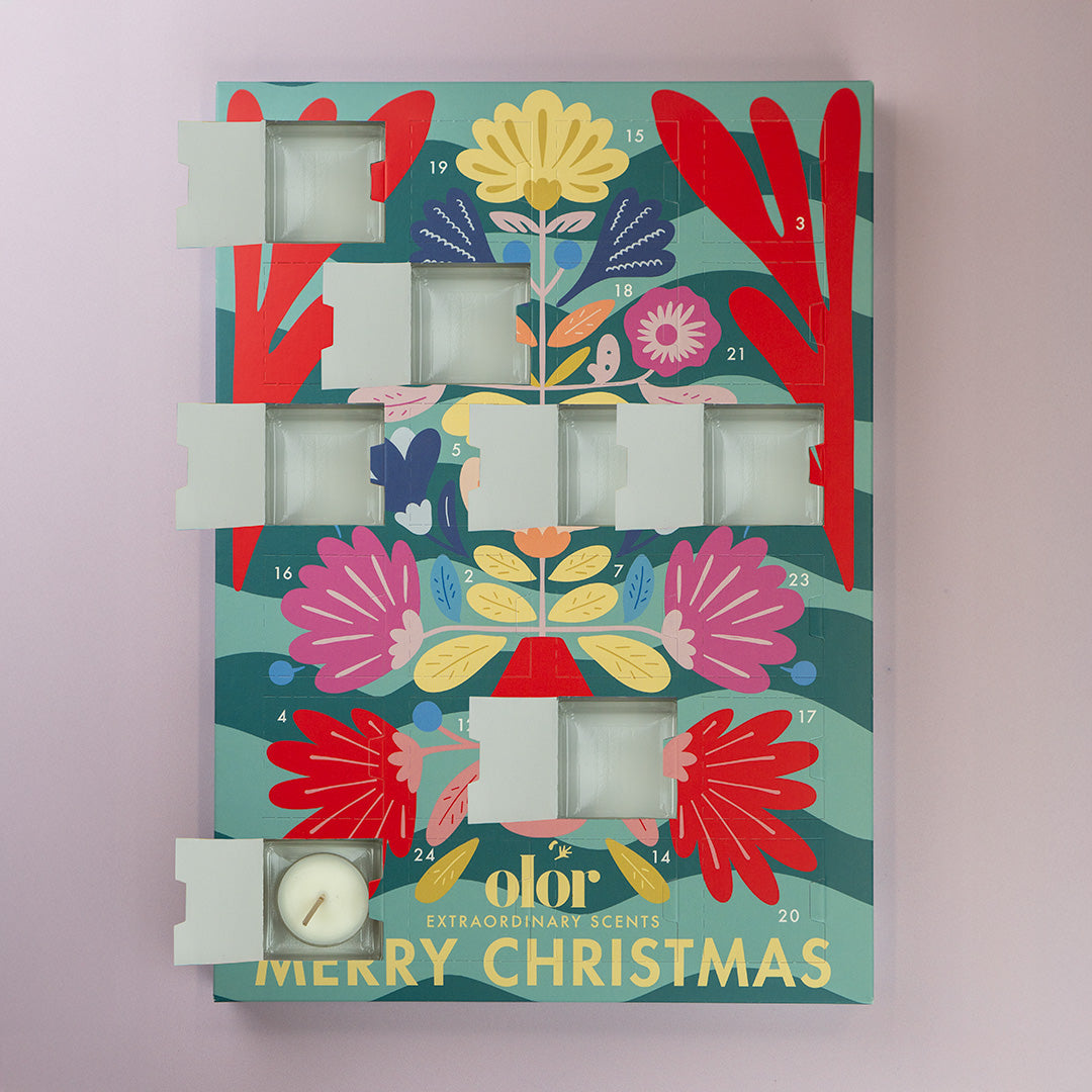 The OLOR Luxury Tealight Advent Calendar