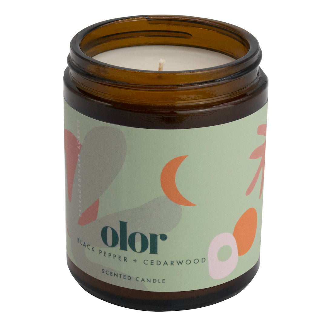 Black Pepper + Cedarwood Jar Candle