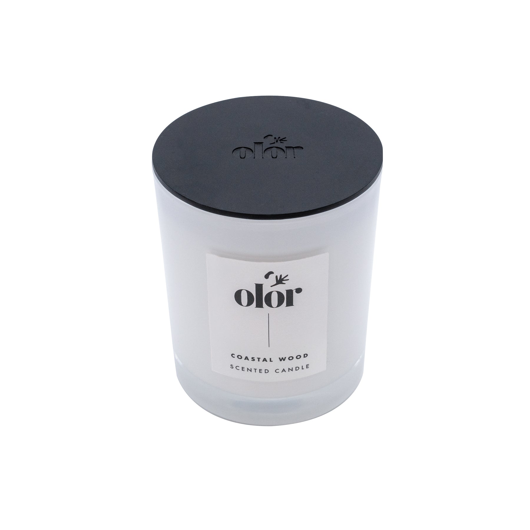 OLOR Costal Wood Luxury Scented Candle 
