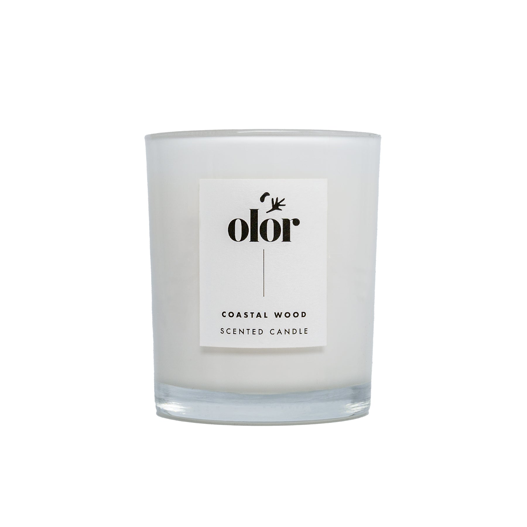 OLOR Costal Wood Luxury Scented Candle 