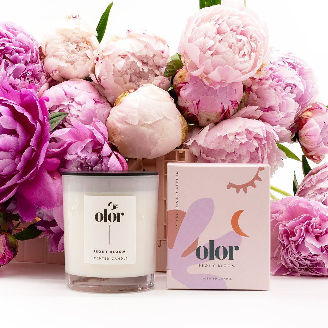 Blooming Peony outlets Candles