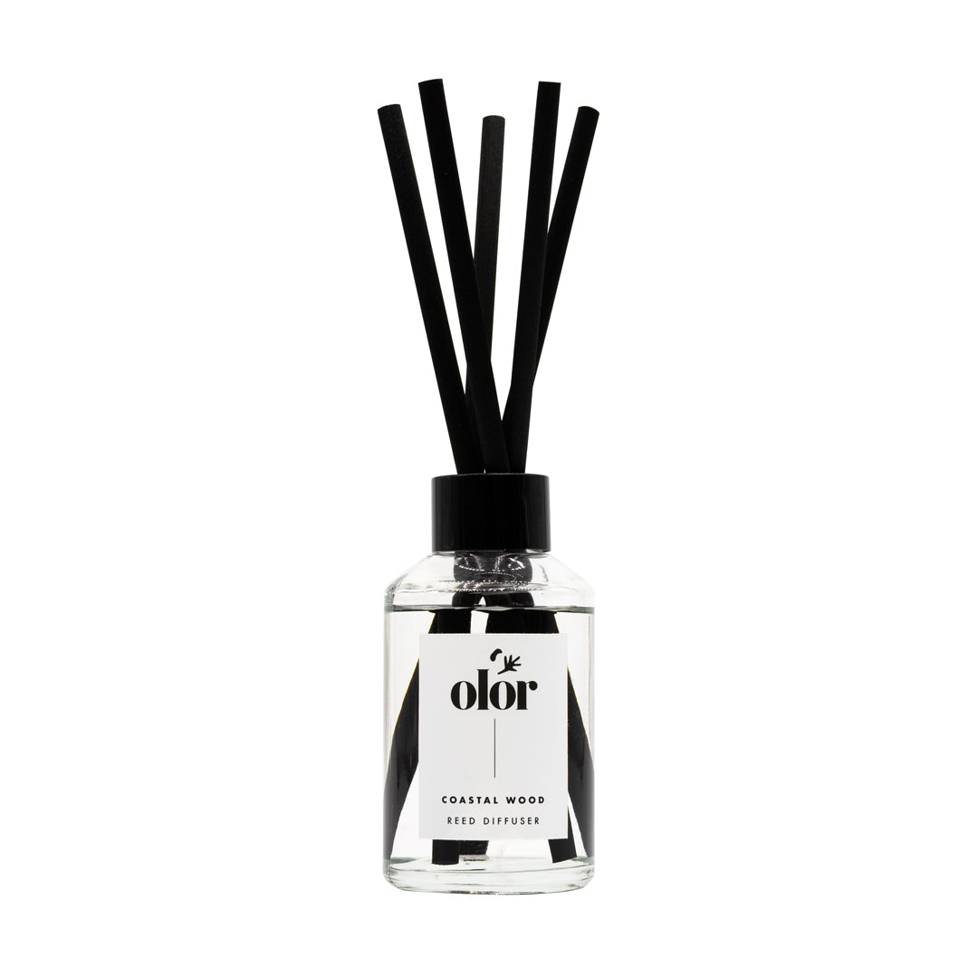 OLOR Costal Wood Luxury Reed Diffuser Home Fragrance
