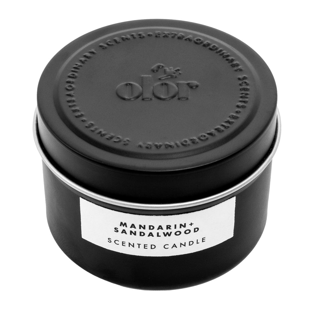 Mandarin + Sandalwood Travel Candle